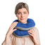 Deluxe Neck Pillow / Cobalt/Gray