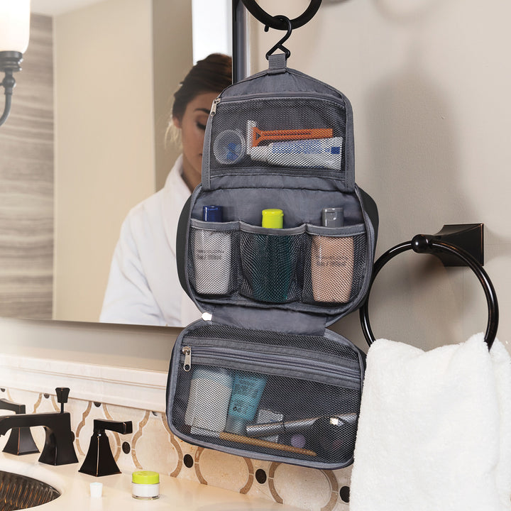 Compact Toiletry Kit / Charcoal