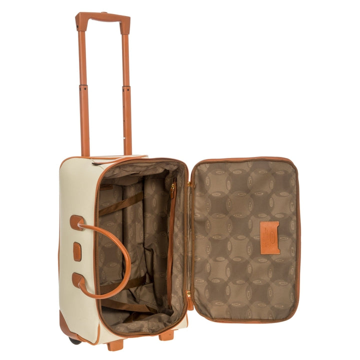 21 Inch Carry-on Rolling Duffel / Cream