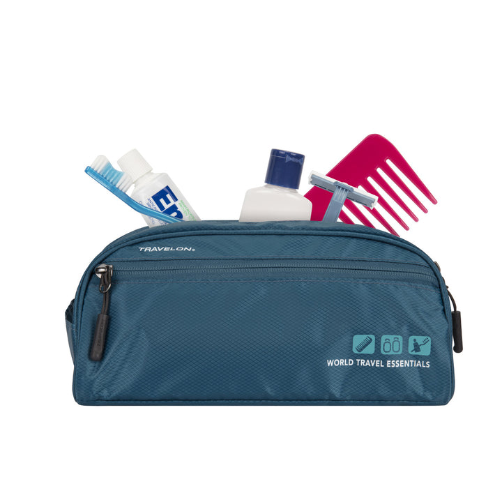 Travel Toiletry Kit / Peacock Teal