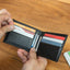 Leather Billfold Wallet / Black