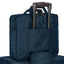 Briefcase / Blue/Espresso Trim